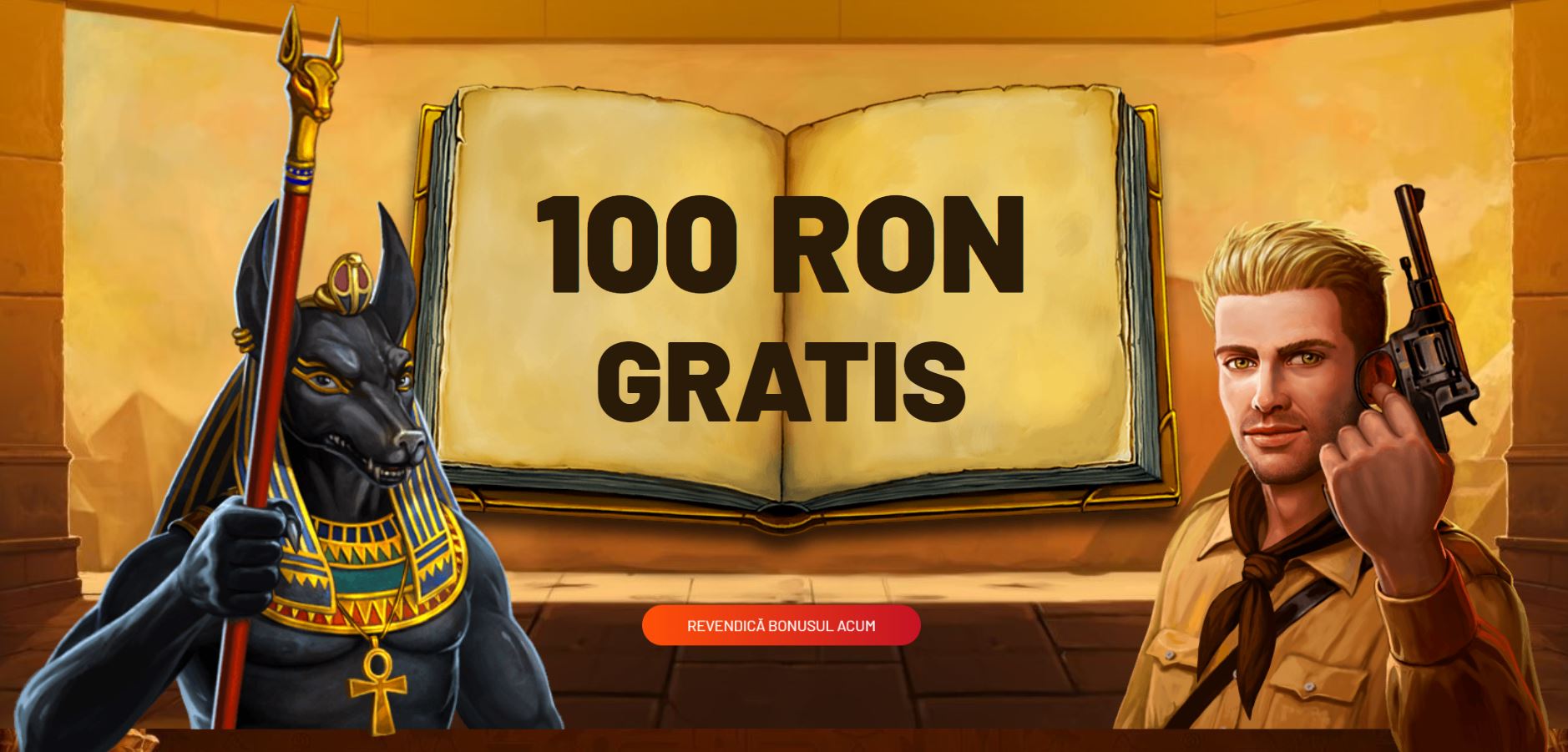 100 RON FARA DEPUNERE la Maxbet pentru slotul Book of God!