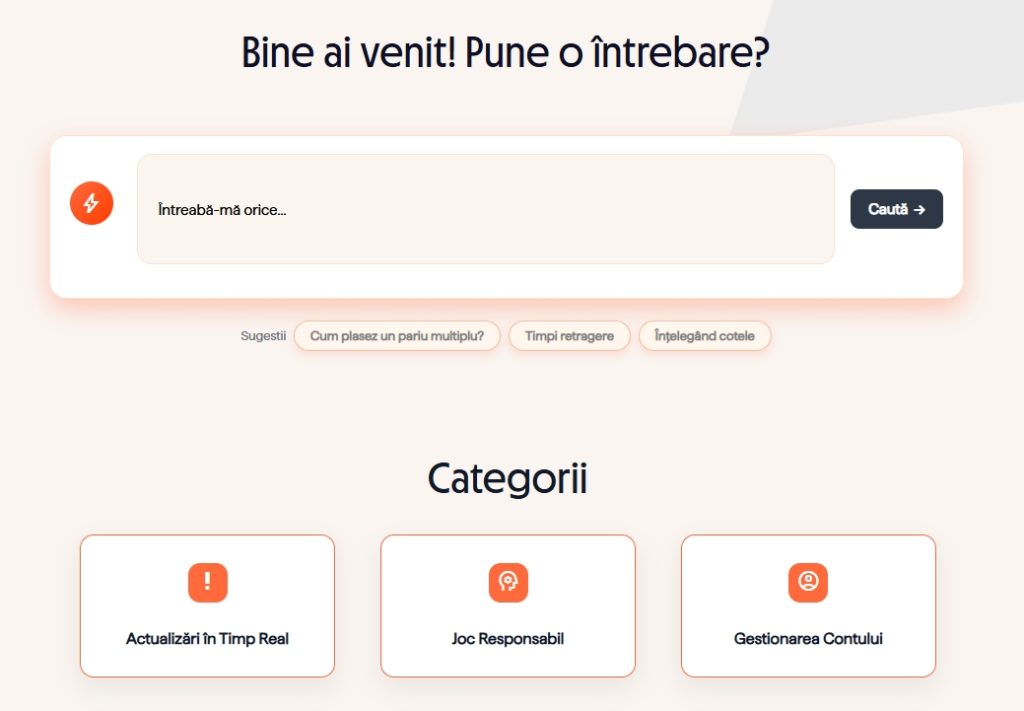 Betano relatii clienti Q&A