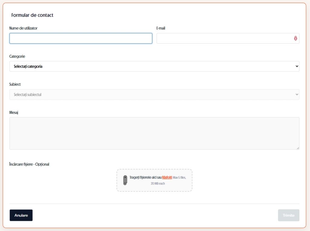Betano relatii clienti formular contact
