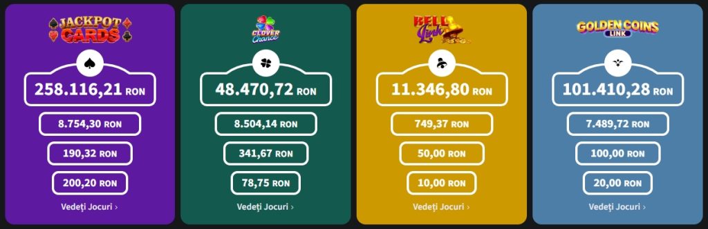 Conti Cazino jackpots 1
