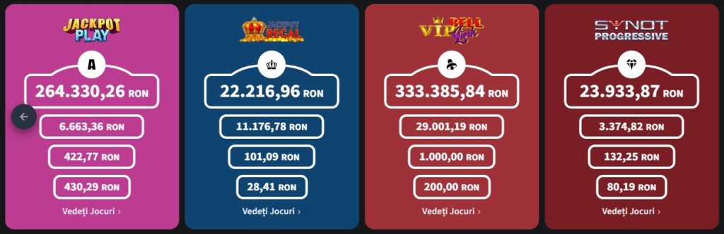 Conti Cazino jackpots 2