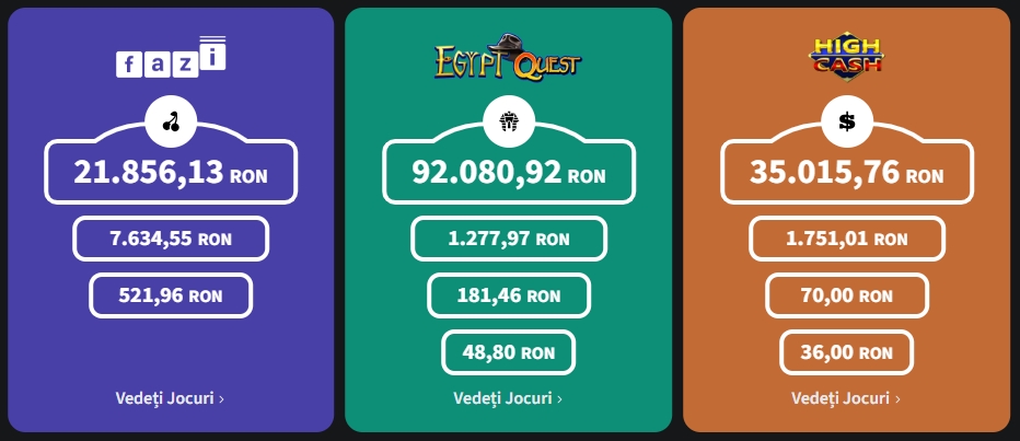 Conti Cazino jackpots 3