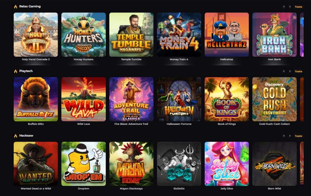 Elite Slots Casino furnizori jocuri pacanele provideri 2