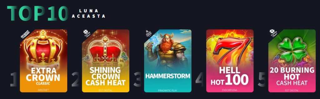 GetsBet top 10 video slots jocuri pacanele 1-5