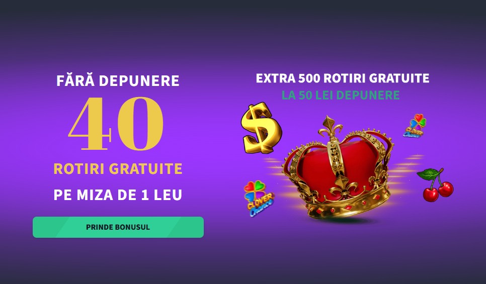 Getsbet bonus fără depunere 40 rotiri Shining Crown