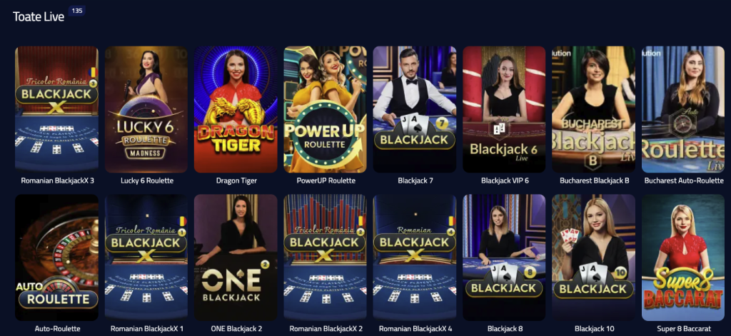 Jocuri LIVE AdmiralBet
