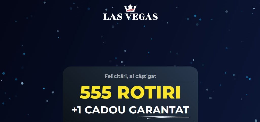 Las Vegas bonus fara depunere 555 rotiri gratuite