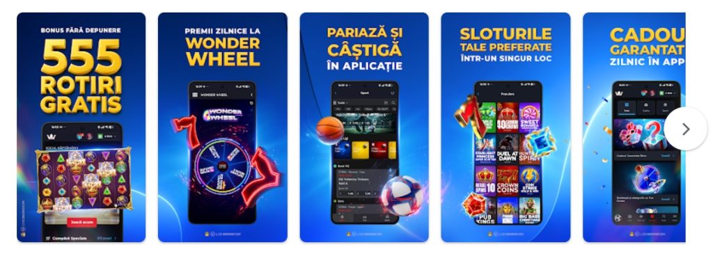 Las Vegas ro aplicatie mobil app Android