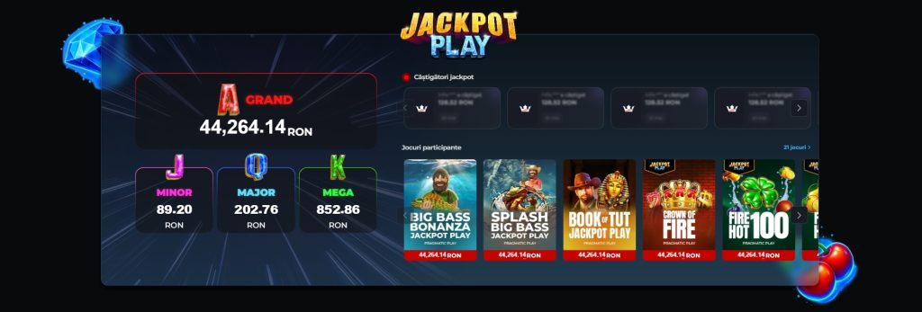 Las Vegas ro jackpot play 1
