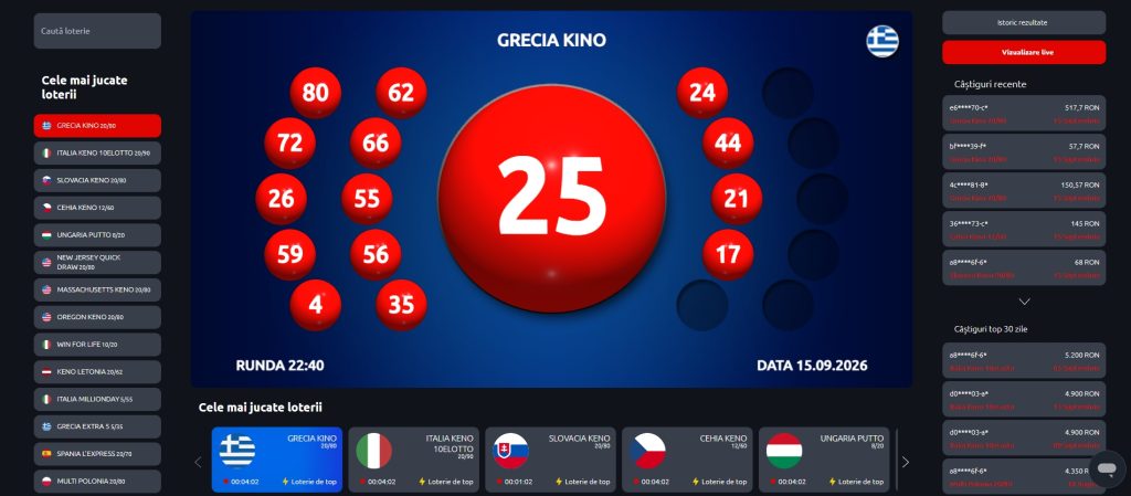 Las Vegas ro loterii internationale loto