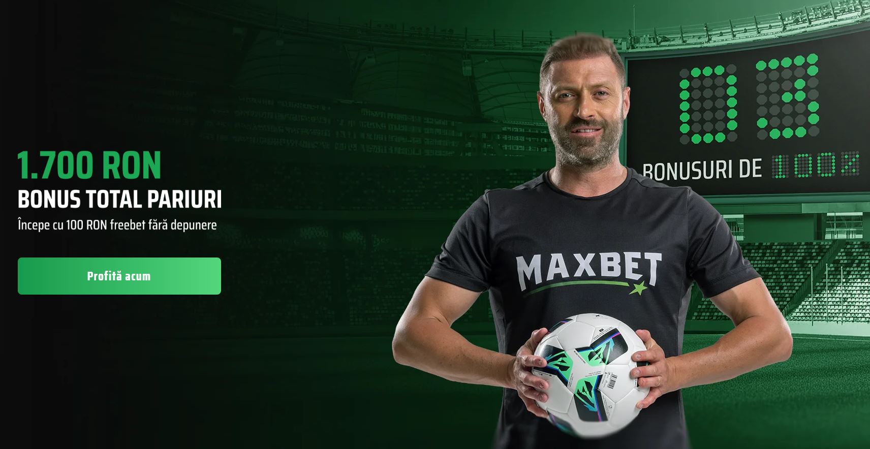 Maxbet bonus pariuri