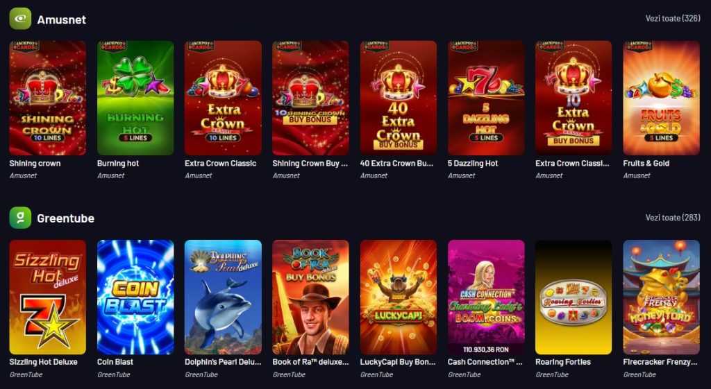Maxbet provideri jocuri slots cazino furnizori pacanele 1