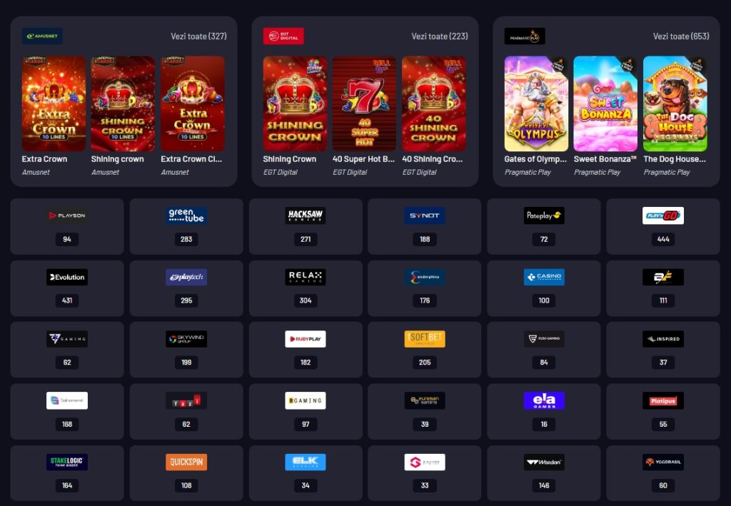 Maxbet provideri jocuri slots cazino furnizori pacanele 4
