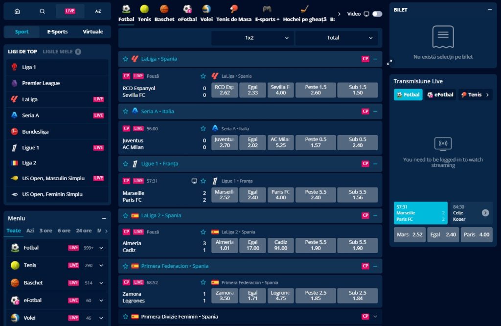Mr Bit pariuri sportive portofoliu betting LIVE