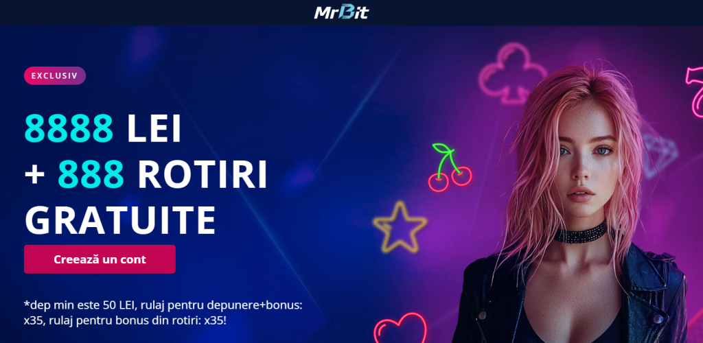 MrBit bonus 888 rotiri și 8888 bonus casino