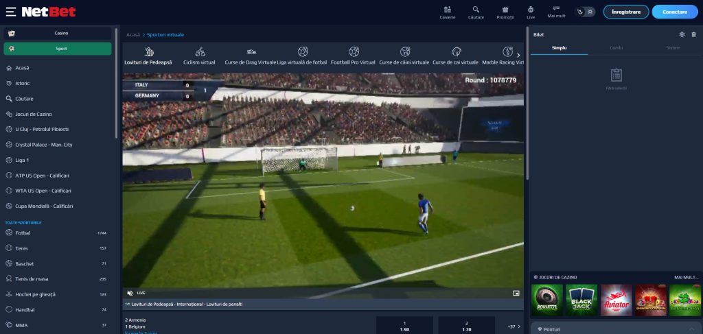 Netbet pariuri sportive virtuale