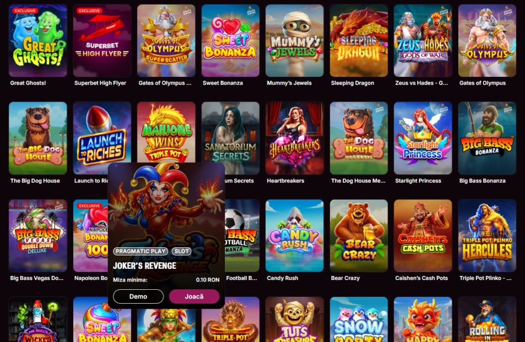 Superbet Cazino jocuri pacanele 3