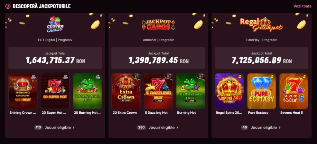 Jackpoturi Superbet