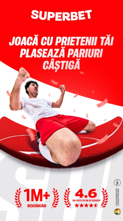 Superbet aplicatie mobila sport app