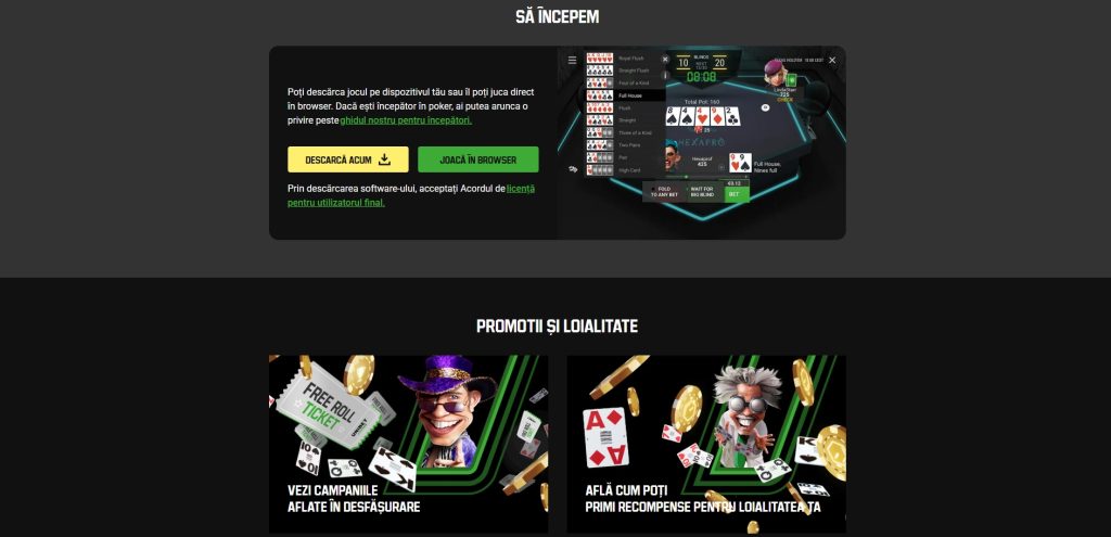 Unibet Casino poker online