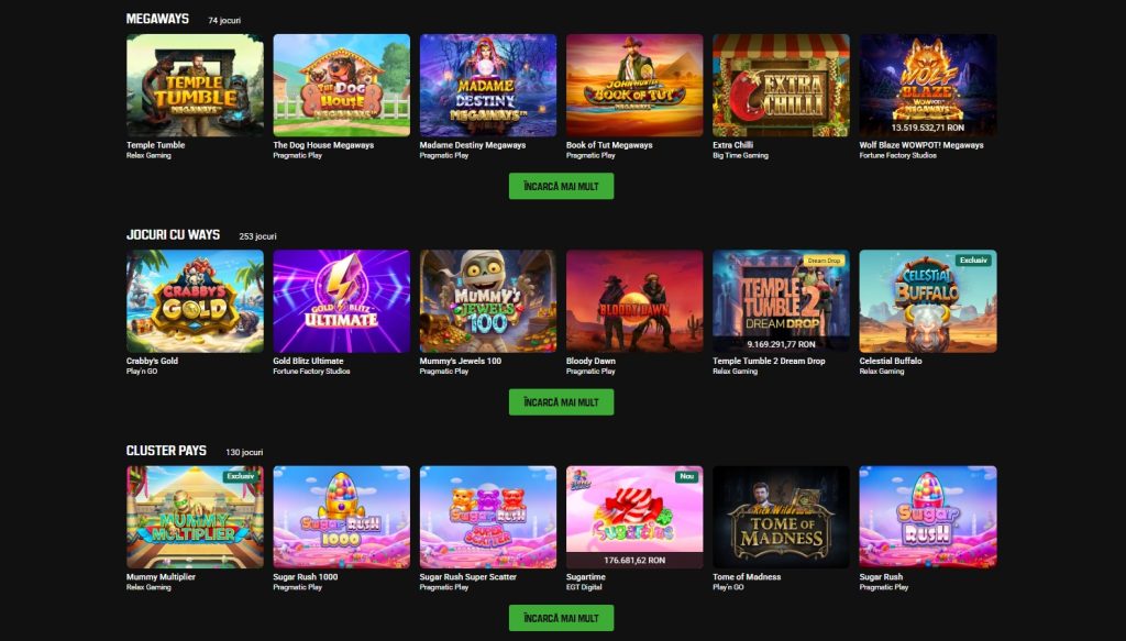 Unibet jocuri pacanele categorii slots dupa tipuri plata