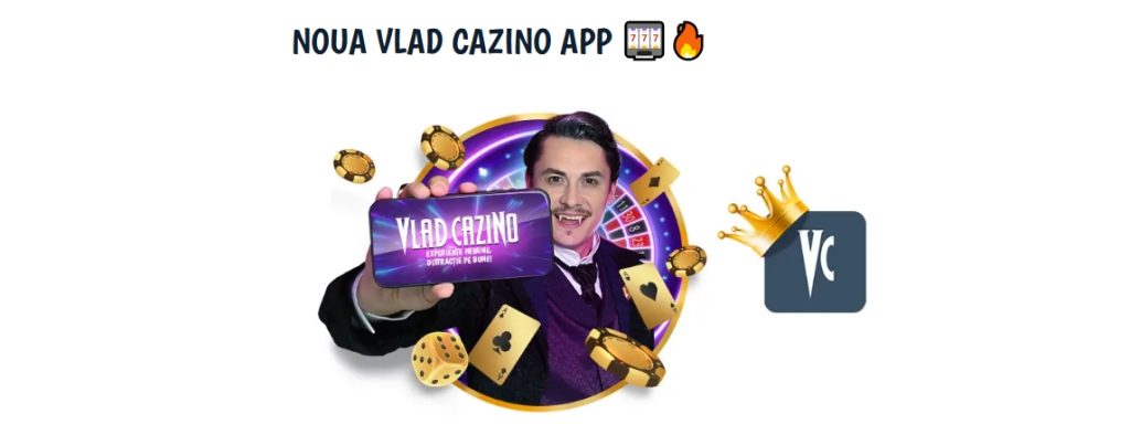 Vlad Cazino aplicatie mobil app versiune noua