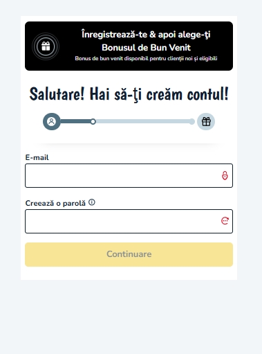 Vlad Cazino inregistrare