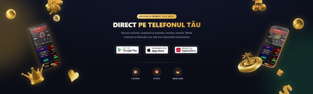 Winbet aplicatie mobil app