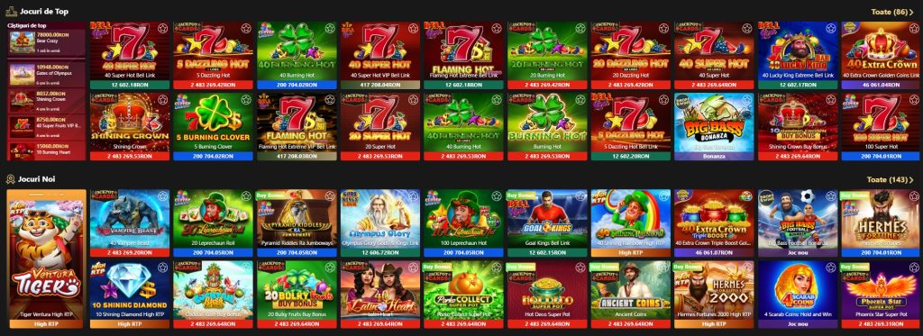 Winbet categorii jocuri pacanele portofoliu video slots 1