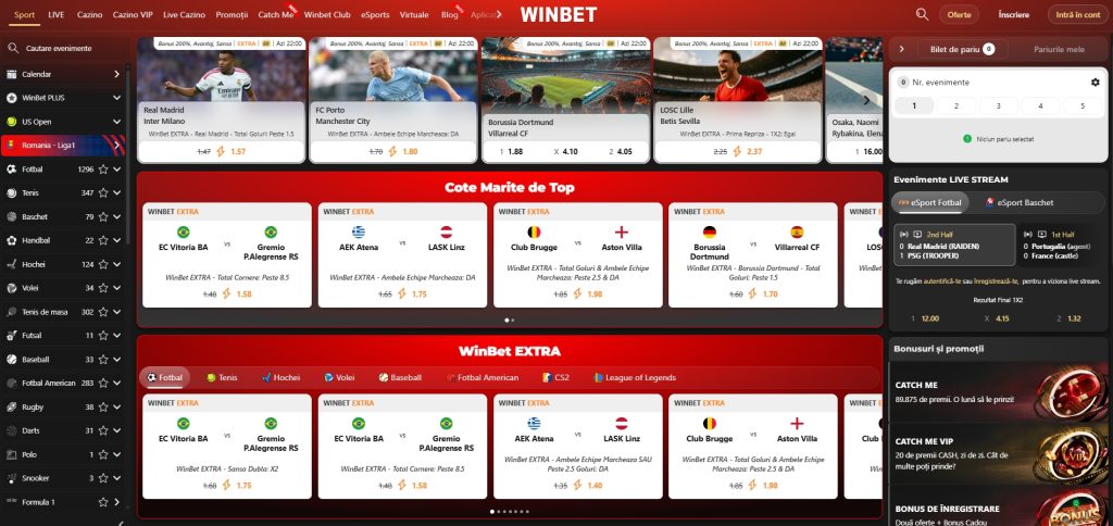 Winbet pariuri sportive betting