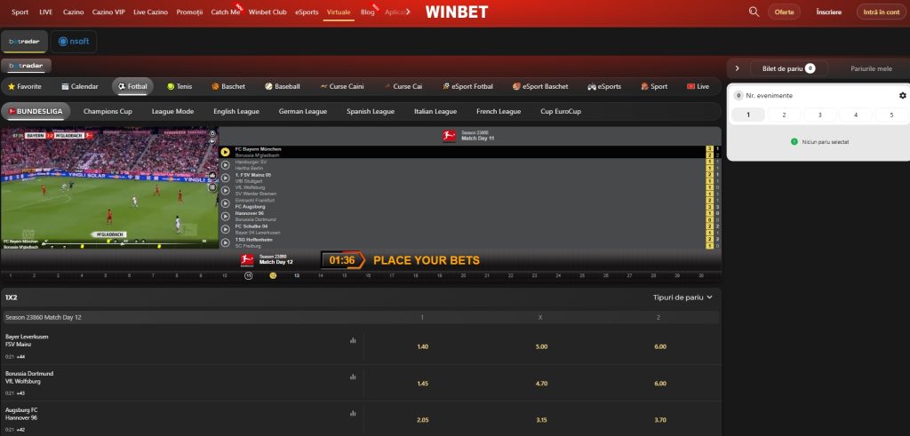 Winbet virtuale