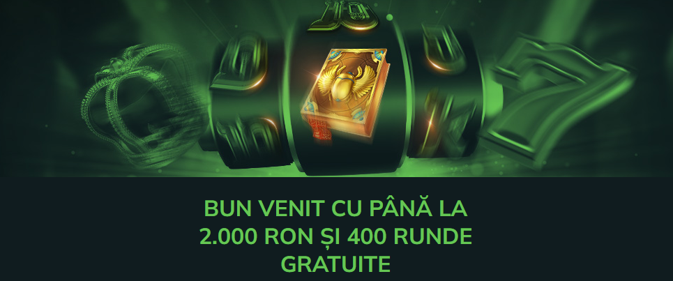Excelbet bonus cazino - 2000 RON și 400 rotiri gratuite