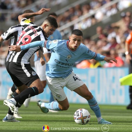 Manchester City – Newcastle aduce o cotă de peste 6.00 pe Betano cu opțiunea BetBuilder. Ai și varianta Mega Cote cu marjă 0%