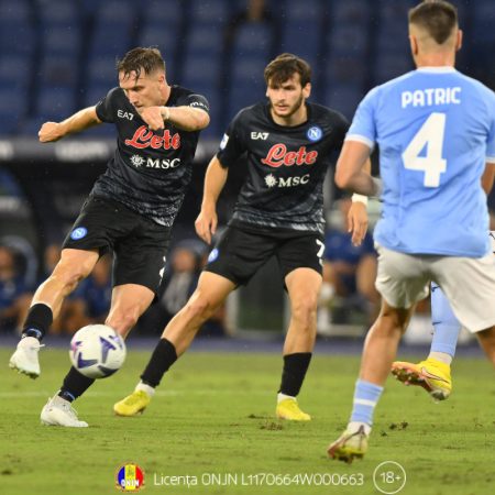 Napoli continuă cursa spre titlul din Serie A. Cota de peste 18.00 cu BetBuilder oferit de Betano