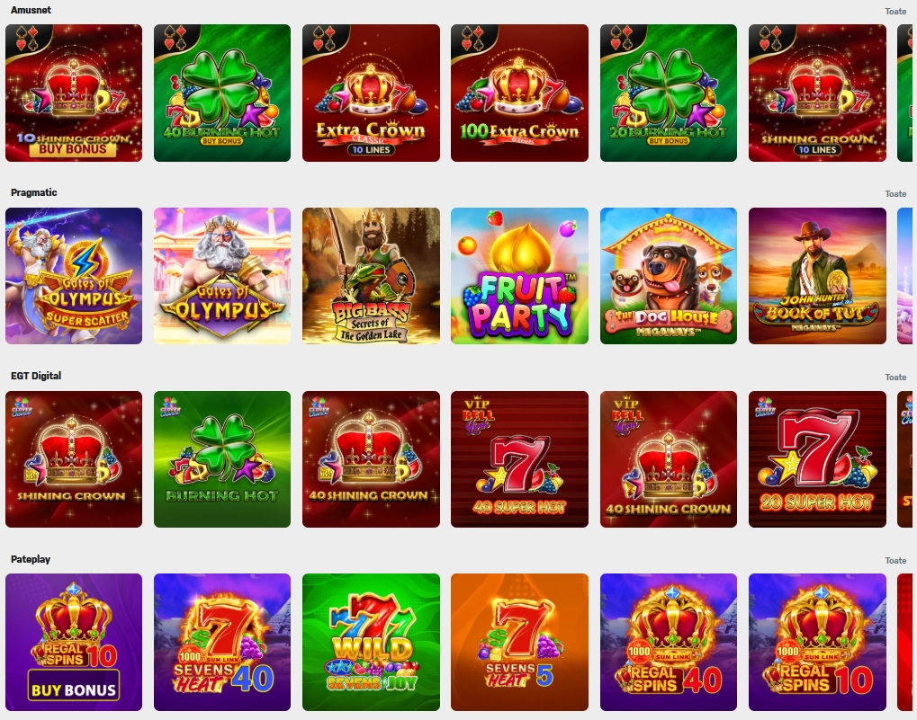 Winner jocuri pacanele furnizori video slots provideri 1