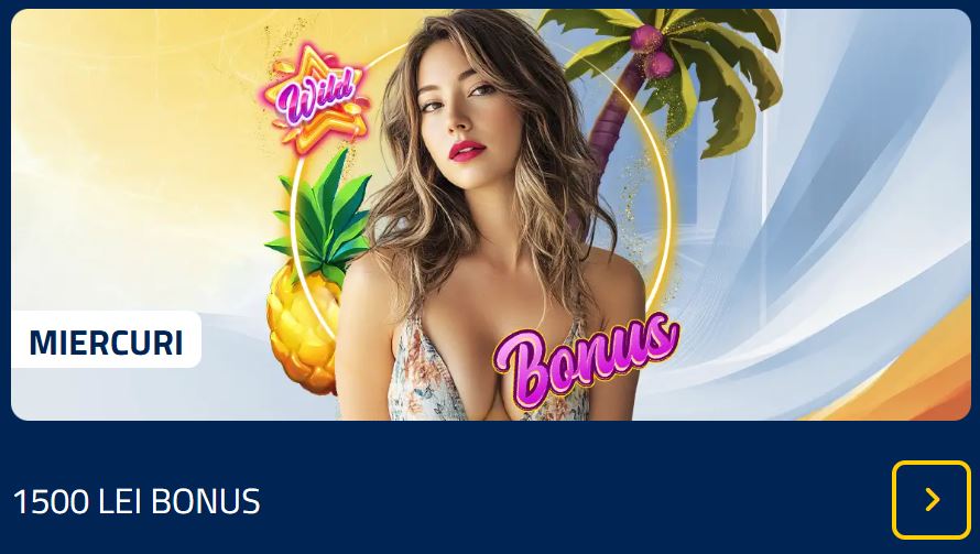 Admiral bonus 1500 lei miercuri