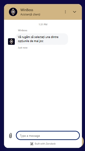 Winboss contact serviciu relatii clienti asistenta LIVE chat