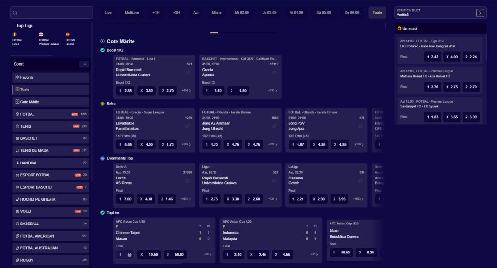 Winboss pariuri sportive betting