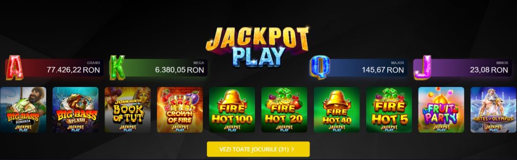 Magnumbet Casino jackpot play