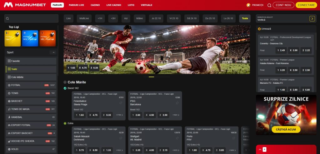 Magnumbet Casino pariuri sportive betting