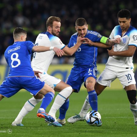 Anglia – Italia, șocul zilei de marți în preliminariile EURO 2024. Pe Betano, cu Bet Builder, se poate paria din mai multe meciuri pe același bilet!
