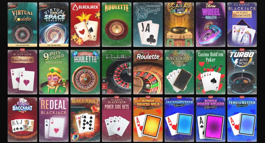 Don ro jocuri de masa table games