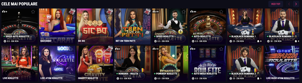 Live Casino Favbet