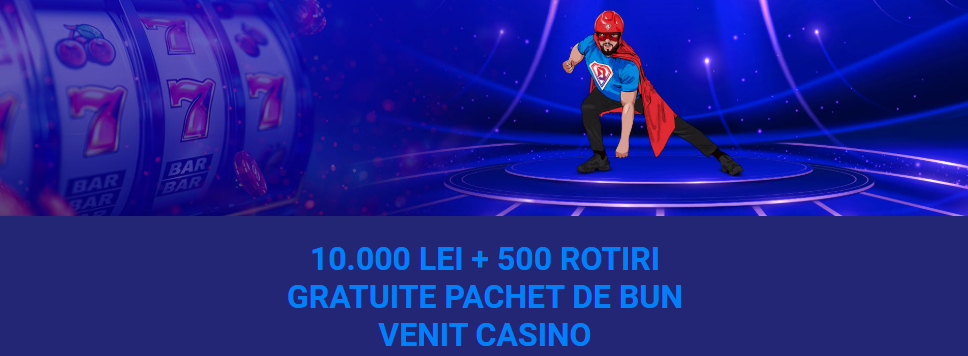 Betmen bonus casino 10000 lei și 500 rotiri