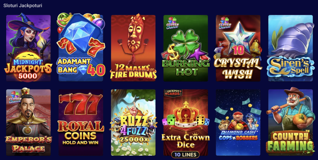 Jackpoturi disponibile la BetMen Casino