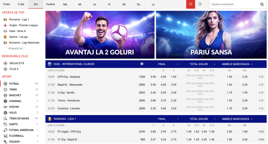 Pariuri sportive Betmen Casino