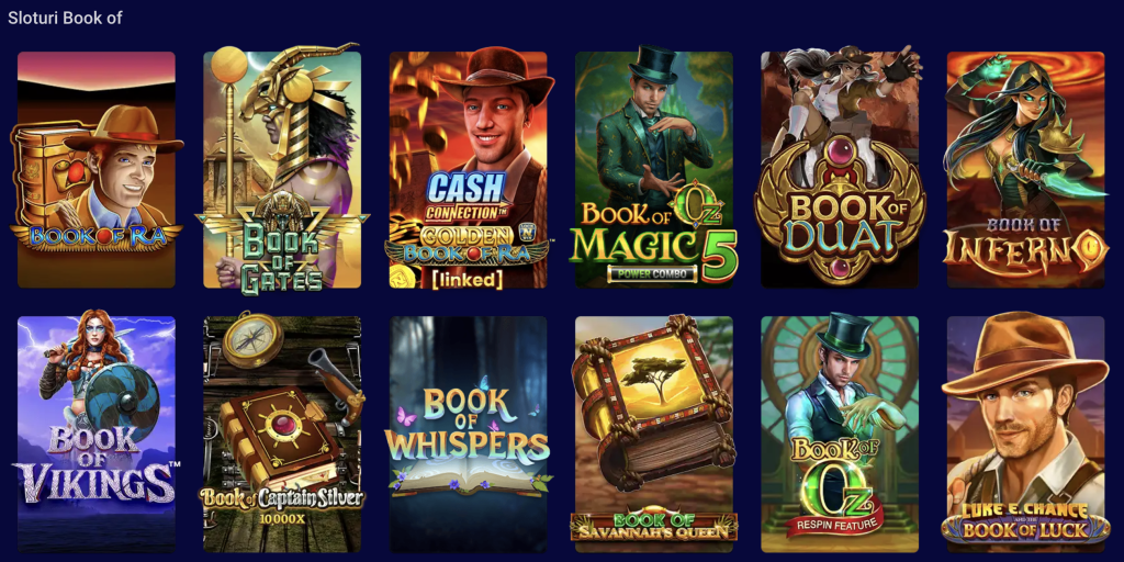 Sloturi Book of la BetMen Casino