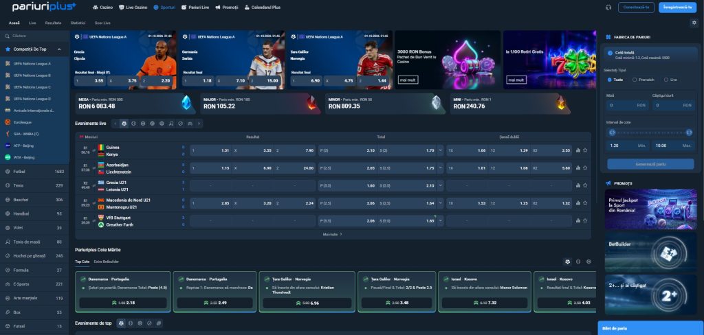 Pariuri Plus pariuri sportive betting