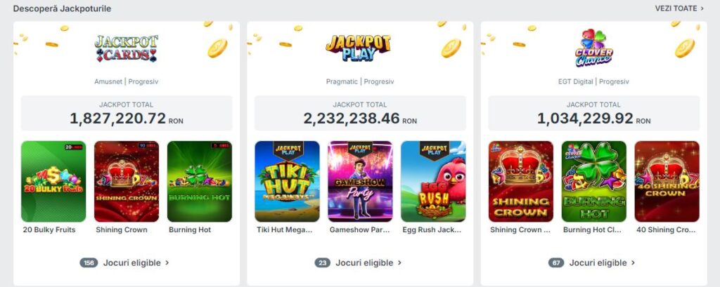 Păcănele cu Jackpot Superbet - superpont.com