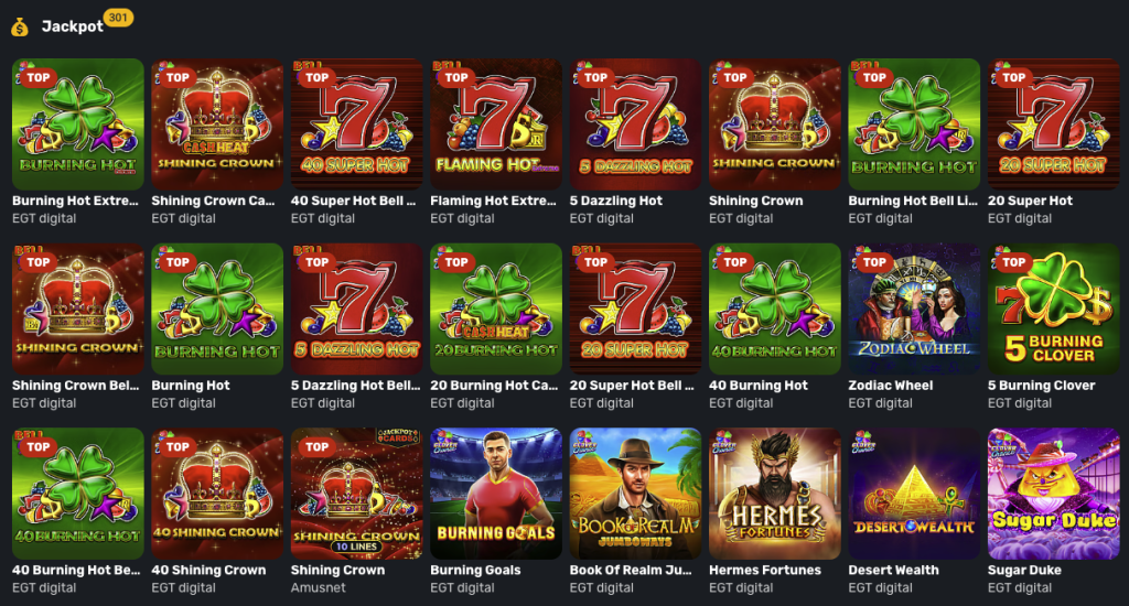 Jackpoturi Prima Casino
